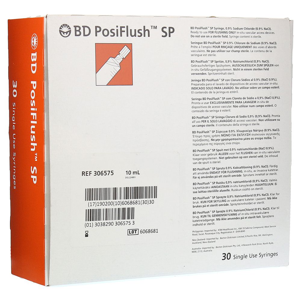 BD POSIFLUSH SP Spülsystem Fertigspritzen